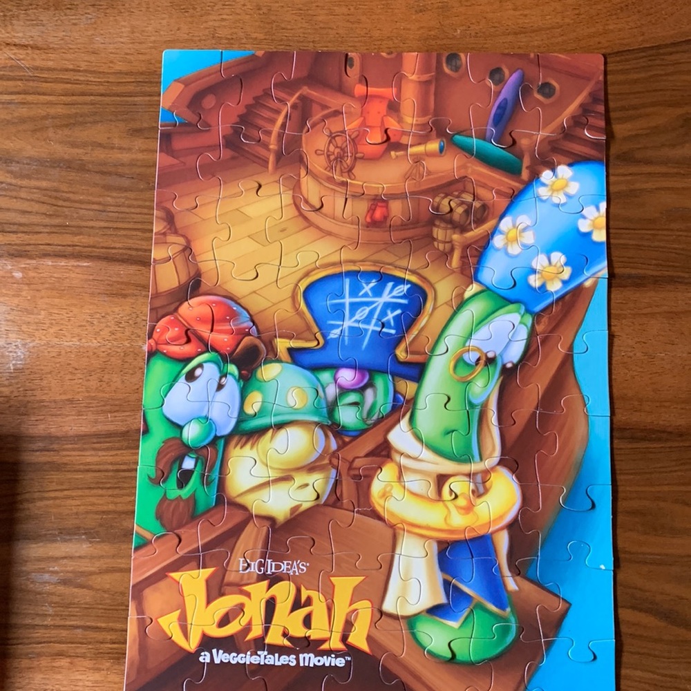 Veggie Tales Jonah Puzzle - 63 pieces
